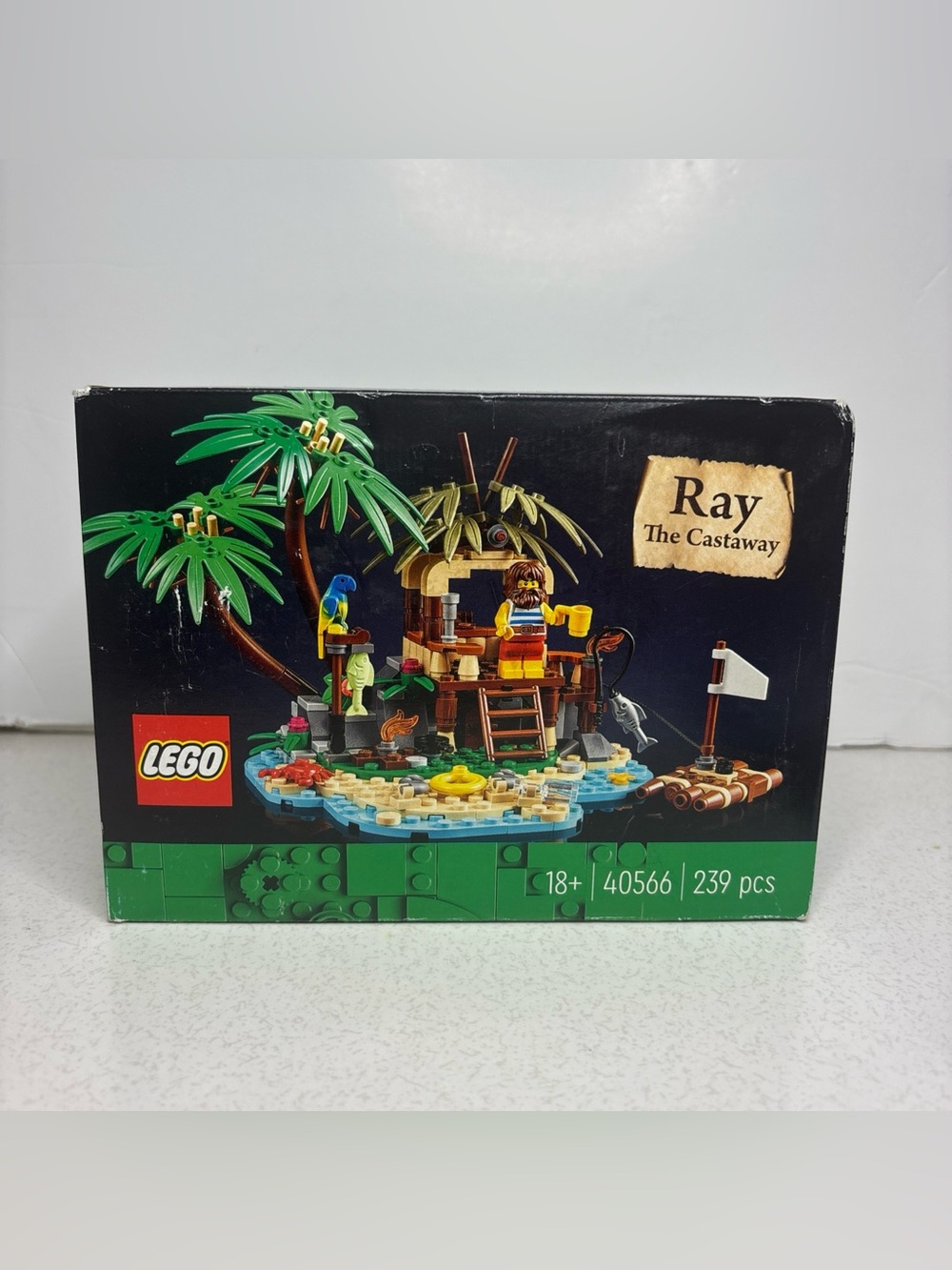 LEGO Ideas 40566 Ray the Castaway – Retired Limited Promo Set -Brand New Sealed